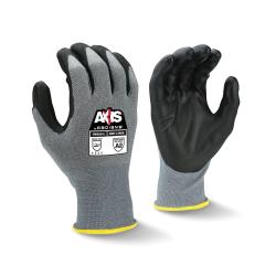 SM GRY HPPE/PU AXIS A2 COATED GLOVE
