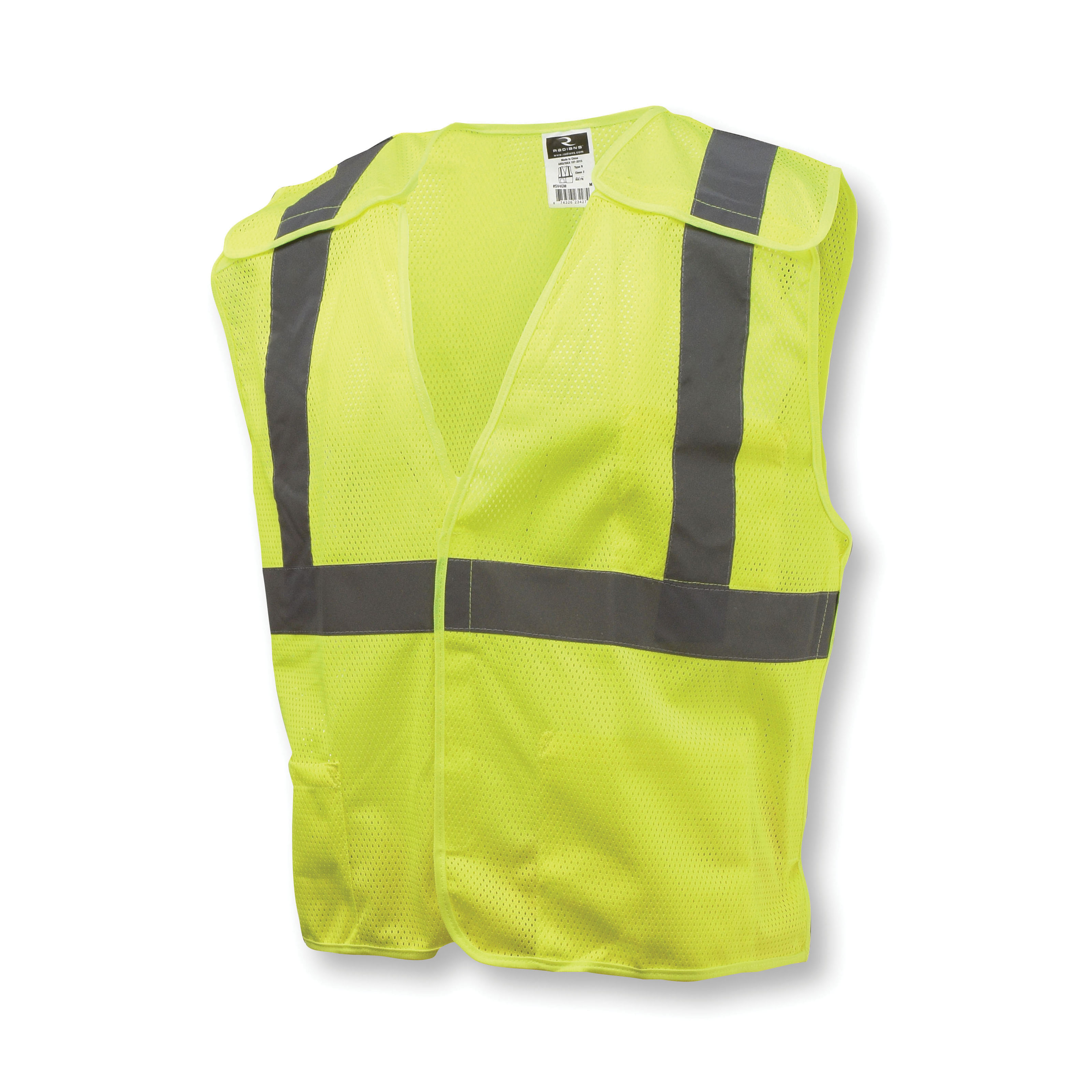 SM GRN CLASS2 ECON BREAKAWAY MESH VEST