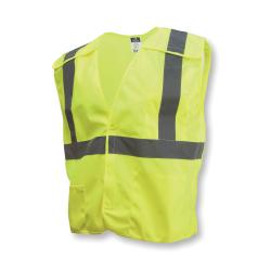 4XL GRN CLASS2 ECON BREAKAWAY SOLID VEST