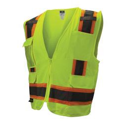 XL GRN CLASS2 MESH SAFETY VEST