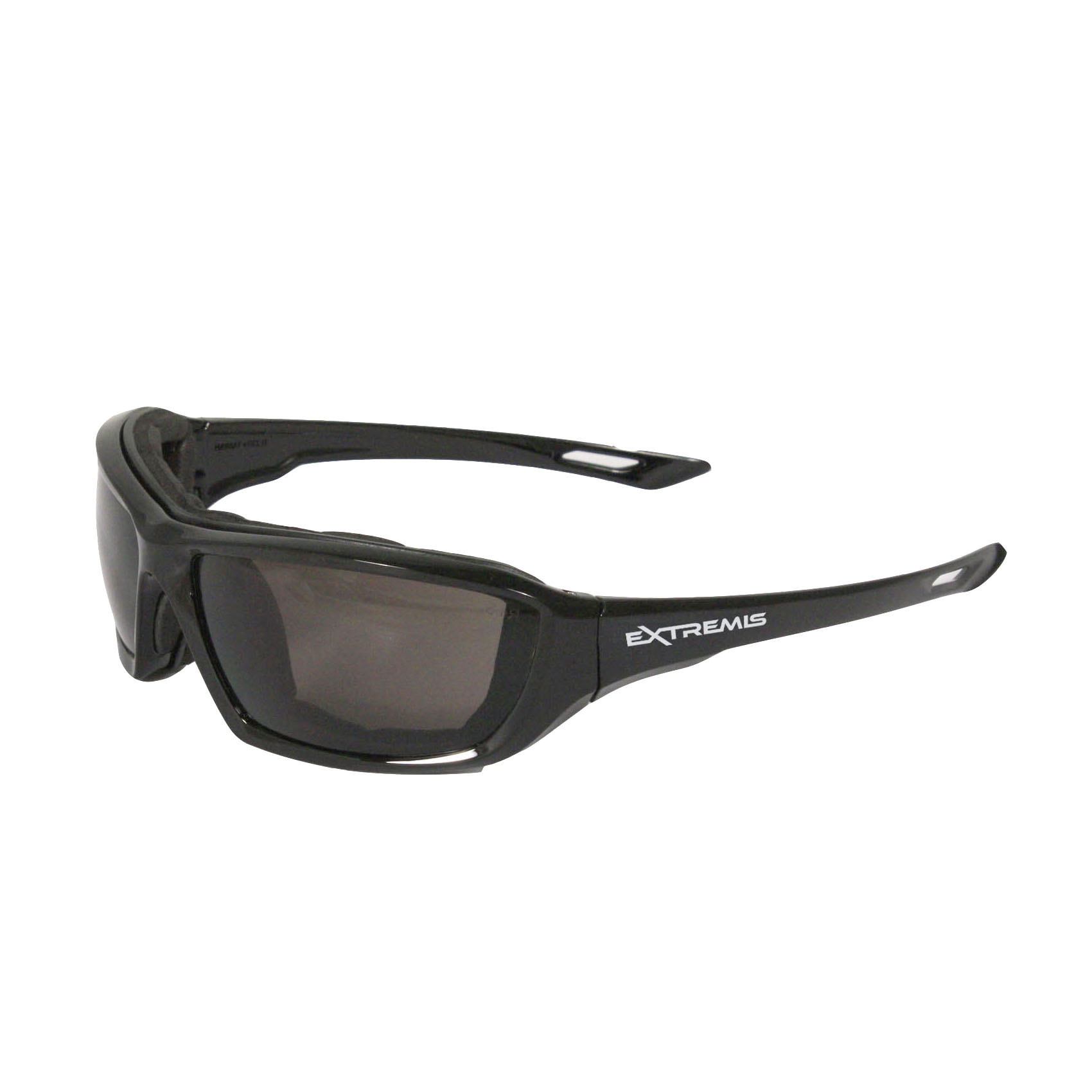 SMK SAFETY GLASSES w/ BLK FRAME