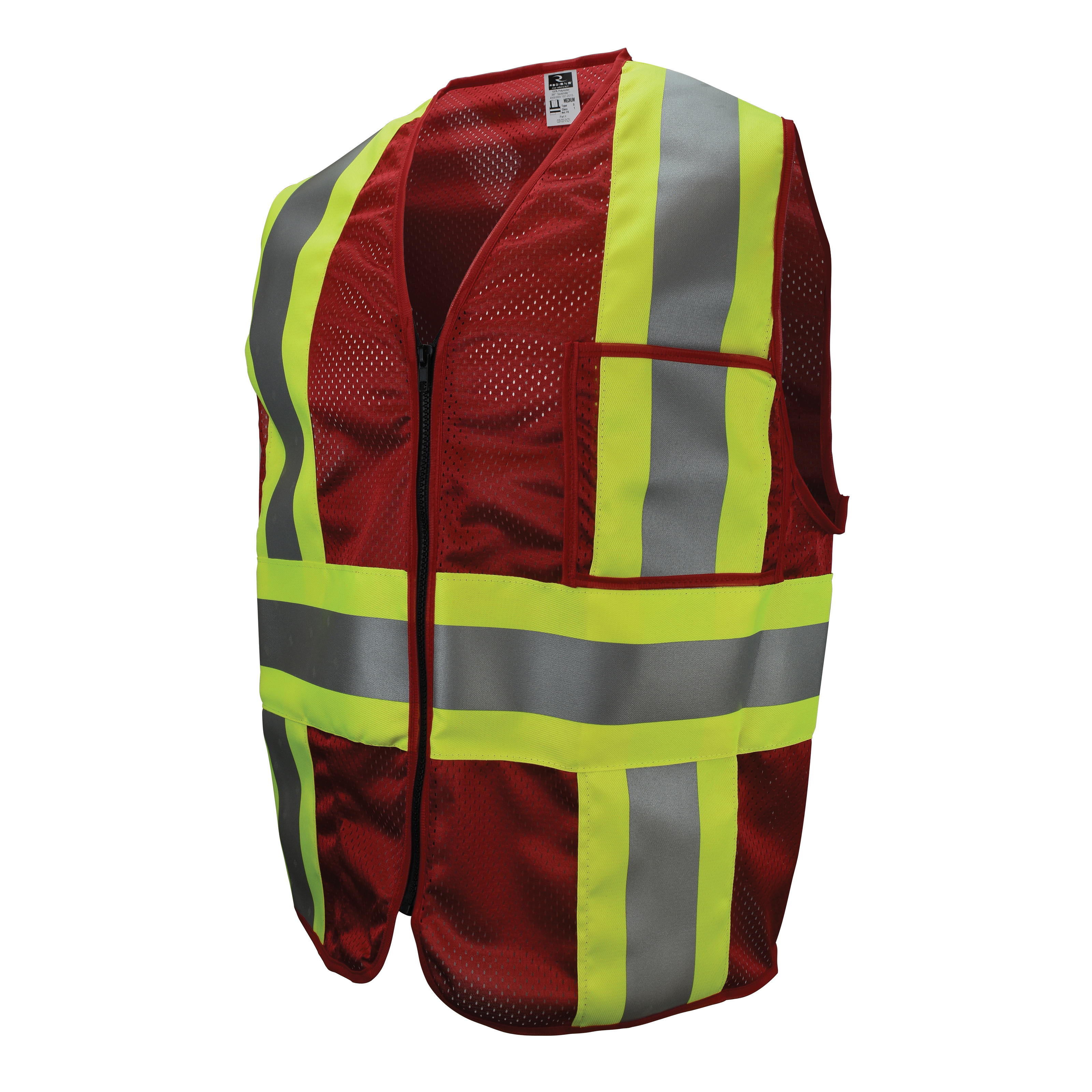 2XL RED CLASS1 SV22-STYLE VEST