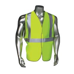 SM HI-VIS GRN CLASS2 NO POCKET VEST