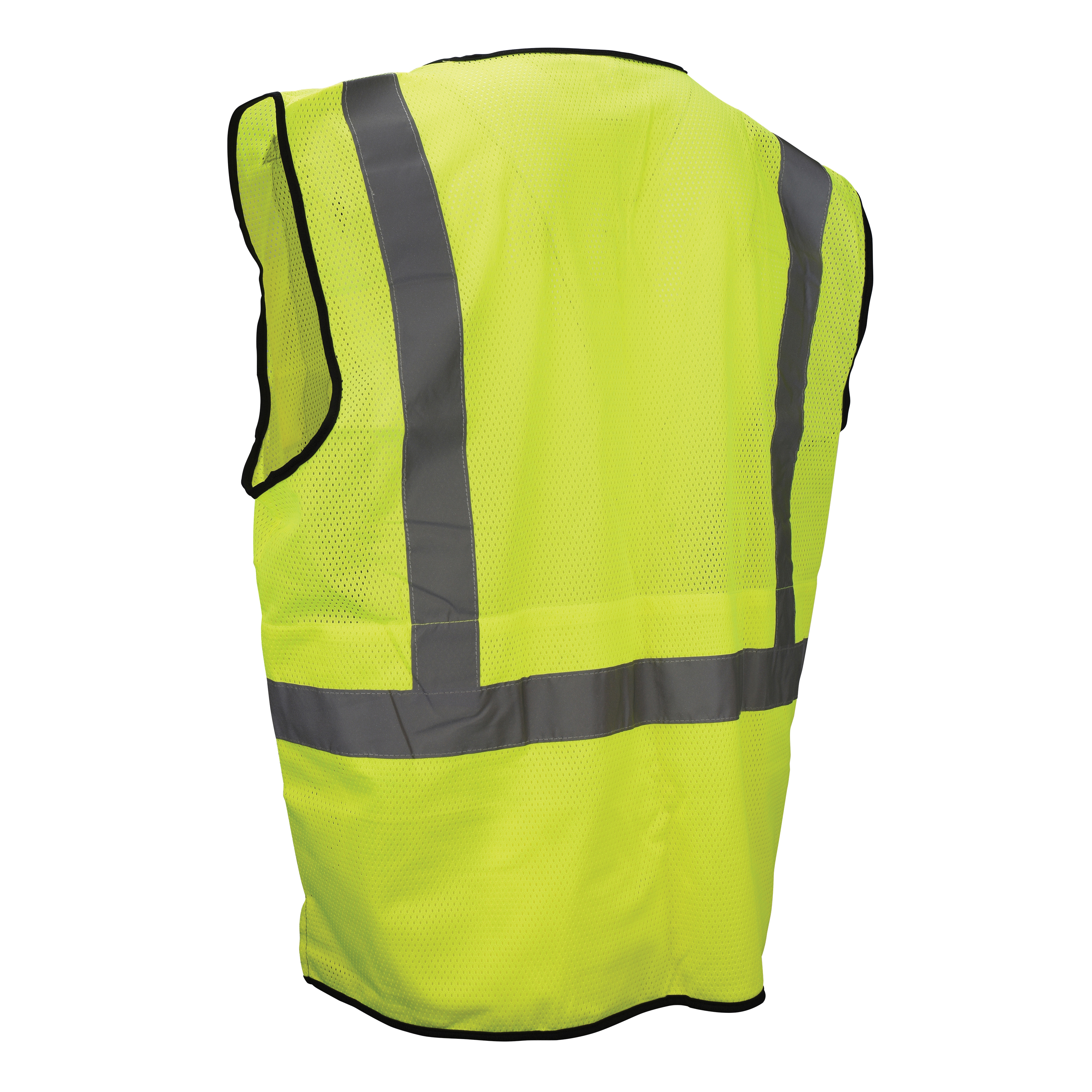 2XL/3XL HI-VIS GRN/BLK SURVEYOR VEST
