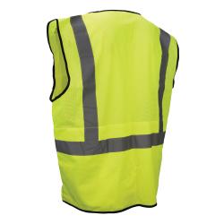 LG/XL HI-VIS GRN/BLK SURVEYOR VEST