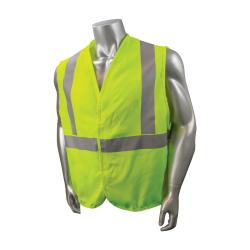 LG GRN WOVEN MODACRYLIC CLASS2 FR VEST