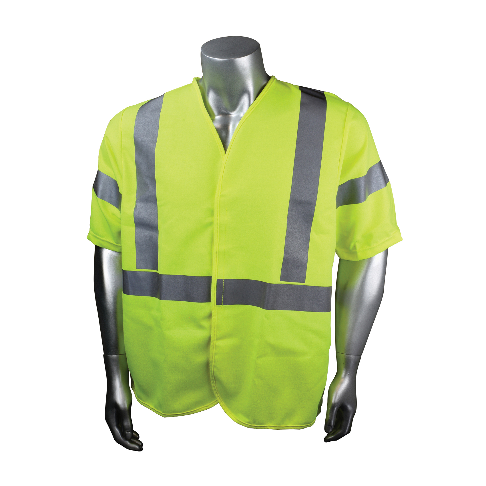 LG HI-VIS GRN CLASS3 MODACRYLIC FR VEST