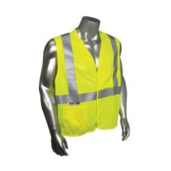 3XL HI VIS GREEN CLASS2 FR SAFETY VEST