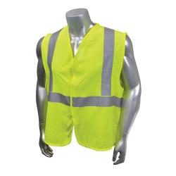 4XL HI-VIS GRN MODACRYLIC MESH FR VEST