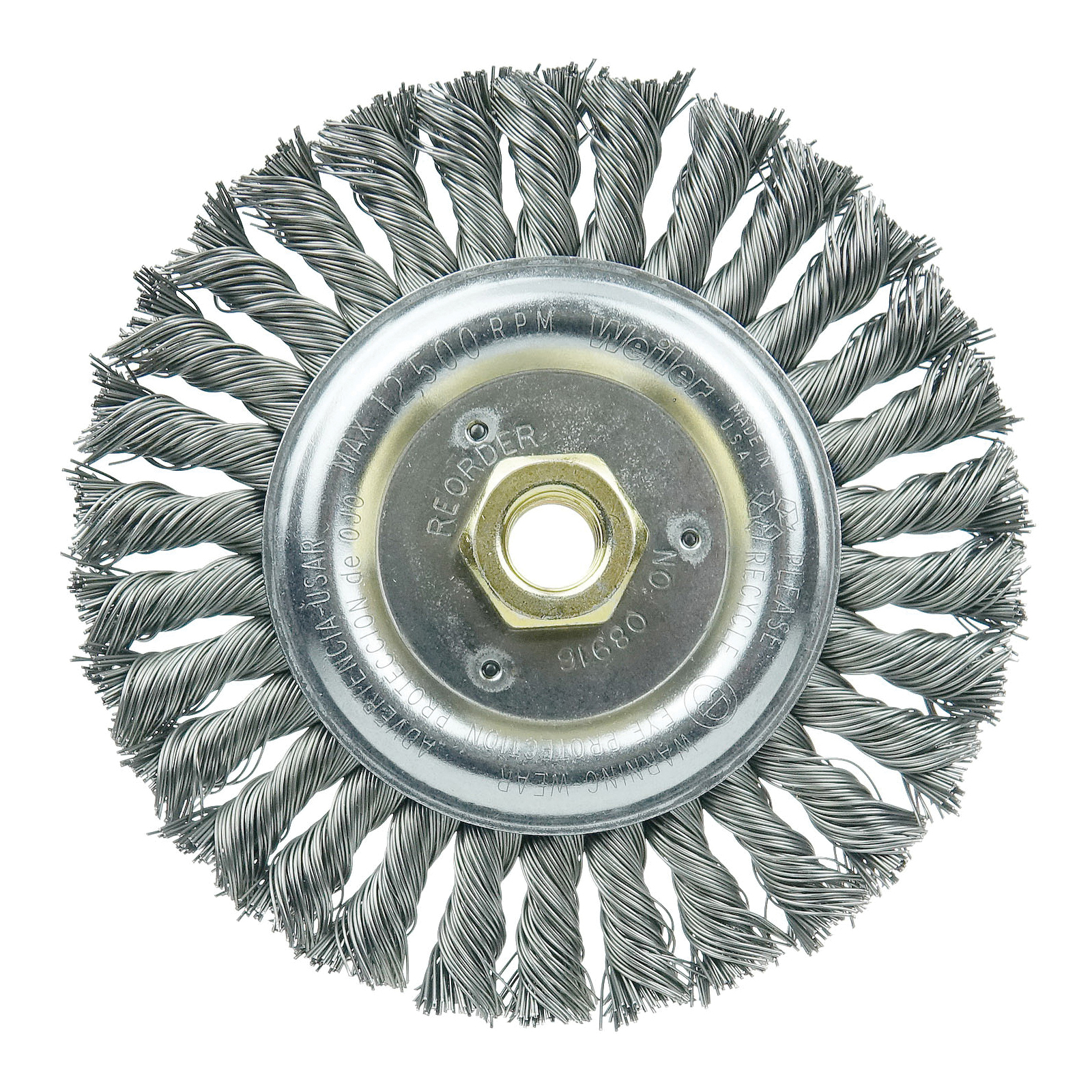 6IN RN JR FILLER BRUSH .023 STL 5/8-11