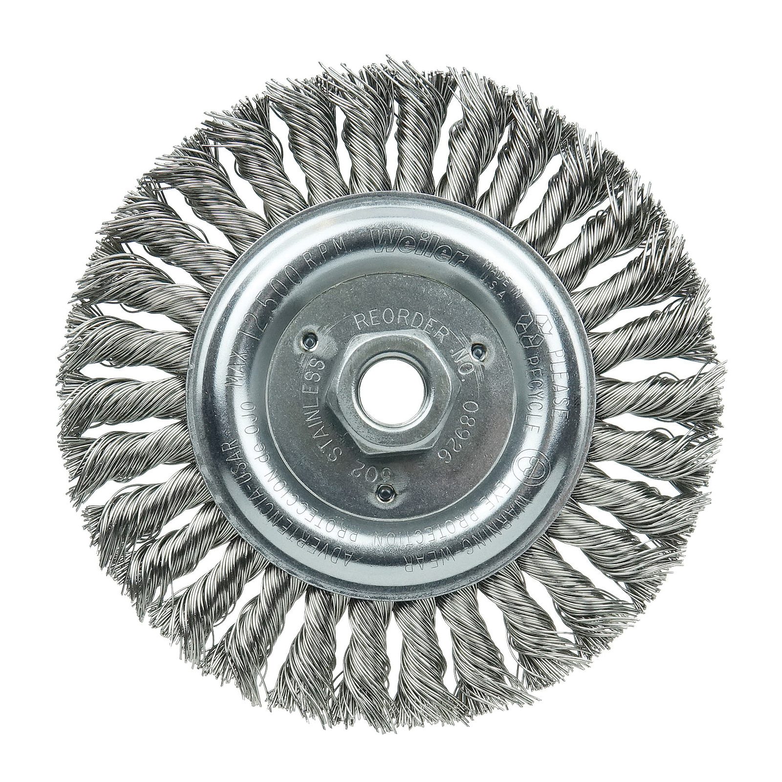 6IN RN JR FILLER BRUSH .023 SS 5/8-11