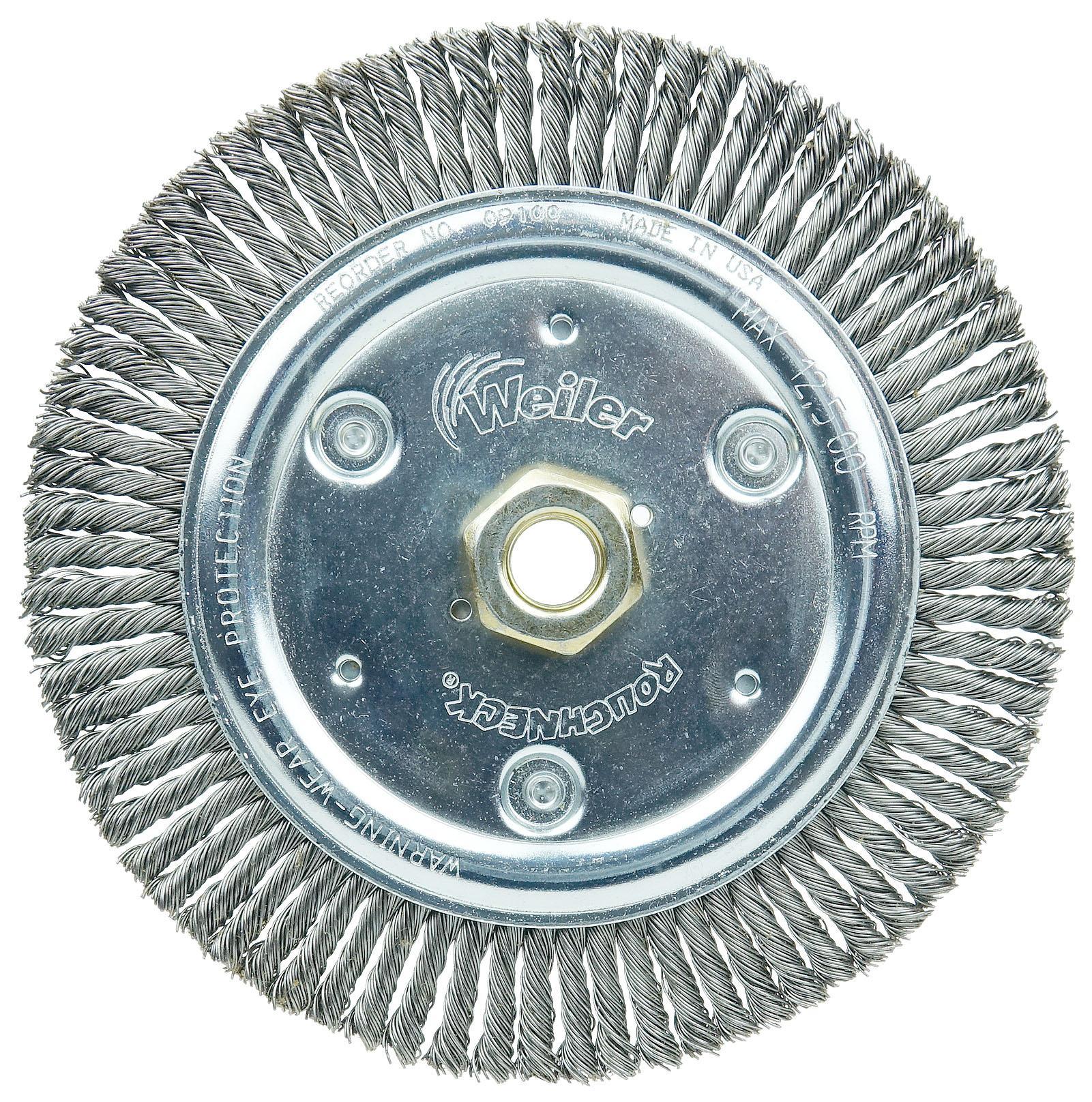 7IN RN SR ROOT BRUSH .020 STL 5/8-11