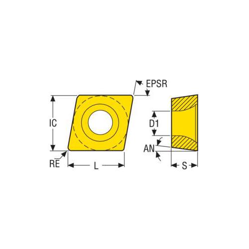 CCMT32.51-F1 TM3501 INSERT