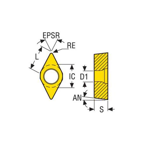 DCMT21.50.5-F1 TM1501 INSERT