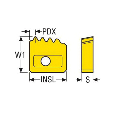 API BUTTRESS 5TPI 1/16 INTE INSERT