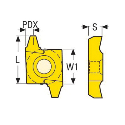 20ER 3ACME CP300 THREADING INSERT