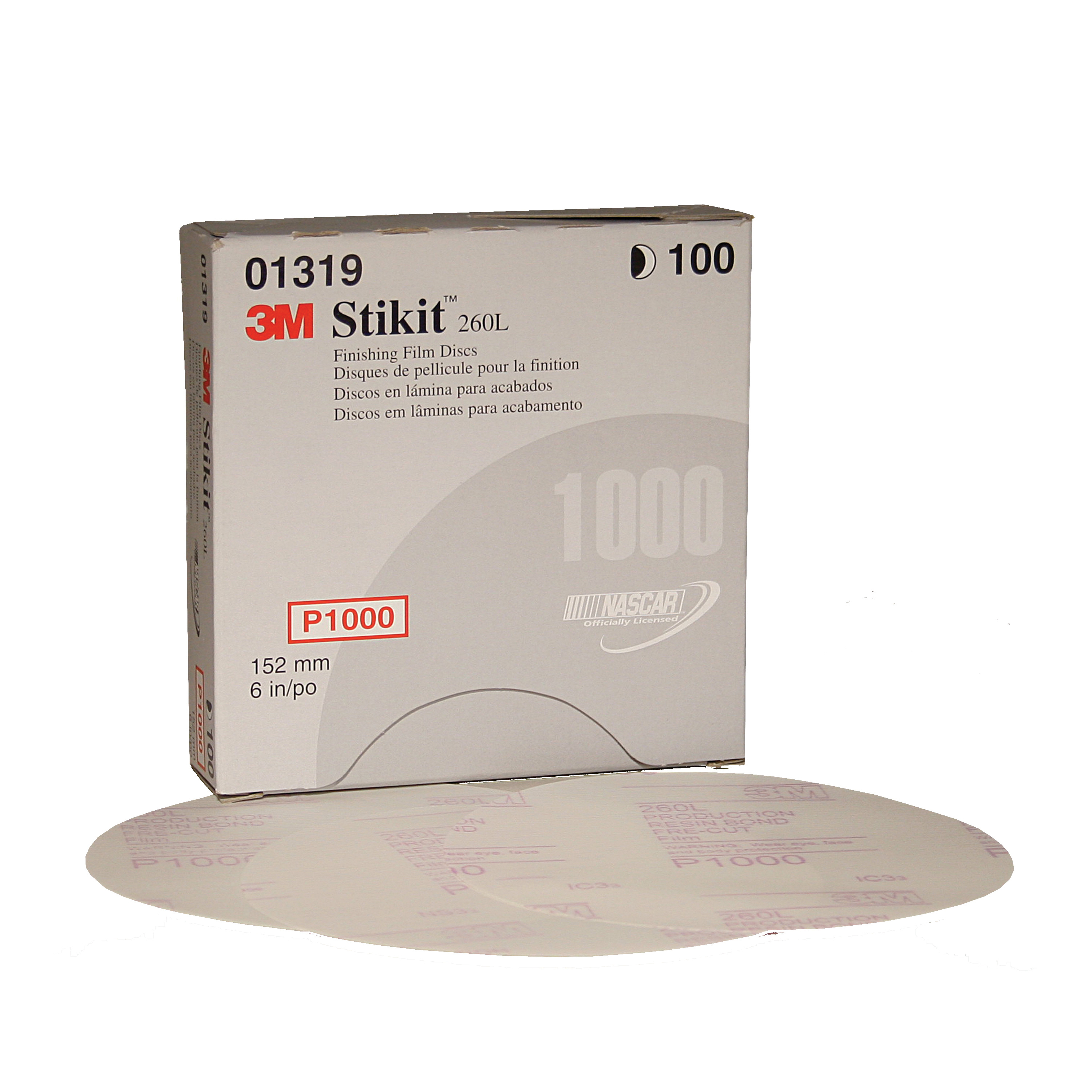 3M 6xNH P1000 260L STIKIT FILM DISC