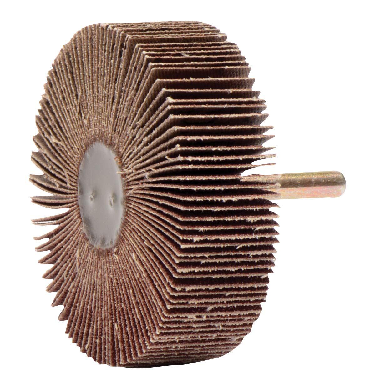 3X1 TIGER FLAP WHEEL 1/4 STEM 80AO