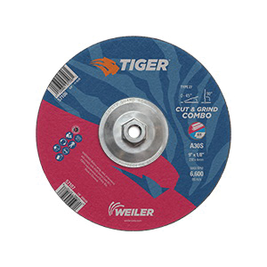 9x1/8x5/8-11 T27 AO CUT/GRIND WHEEL