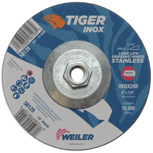 6INX1/4 TGR INOX T27  INOX24R 5/8-11