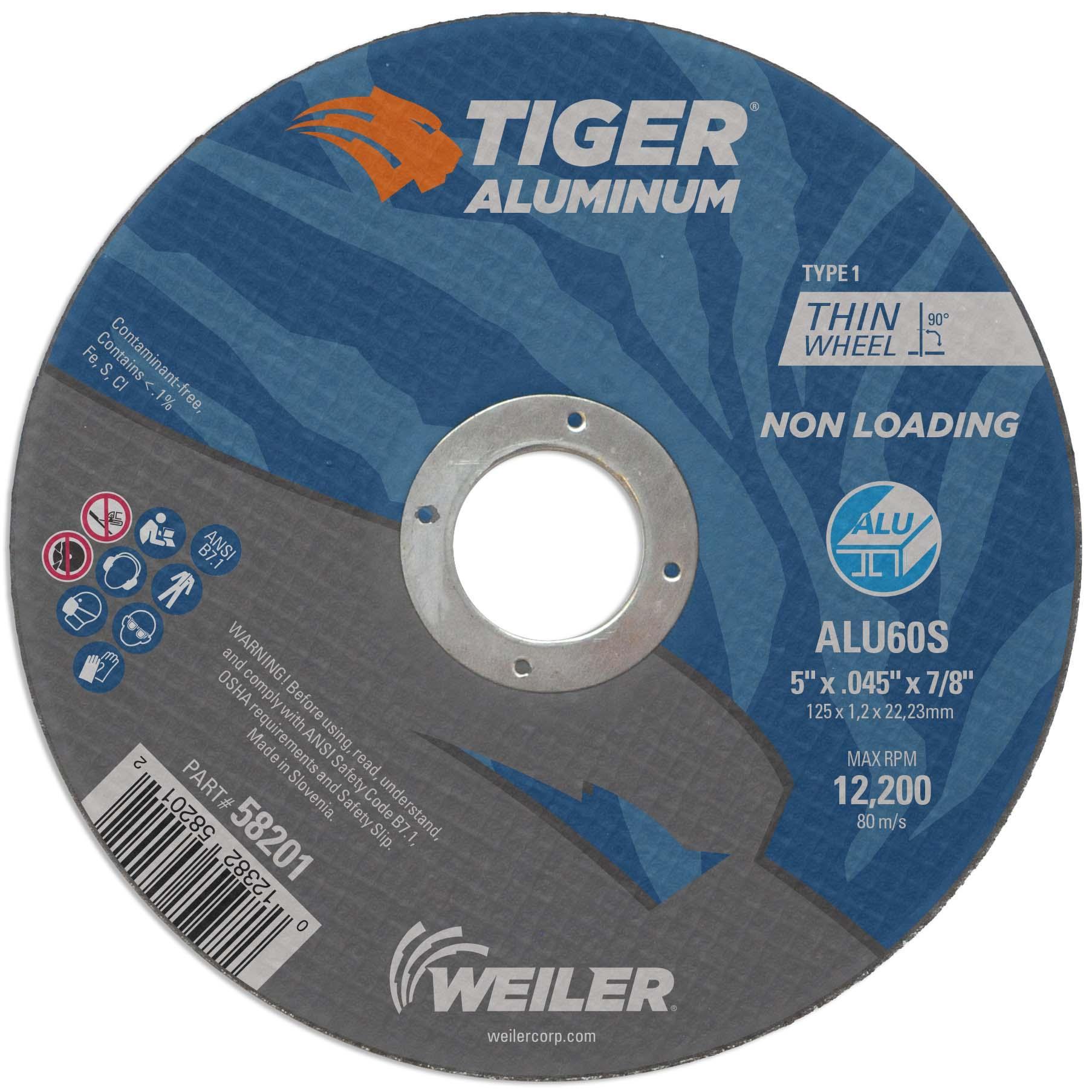 5INX.045 TIGER ALU T1 CUT ALU60S 7/8 AH