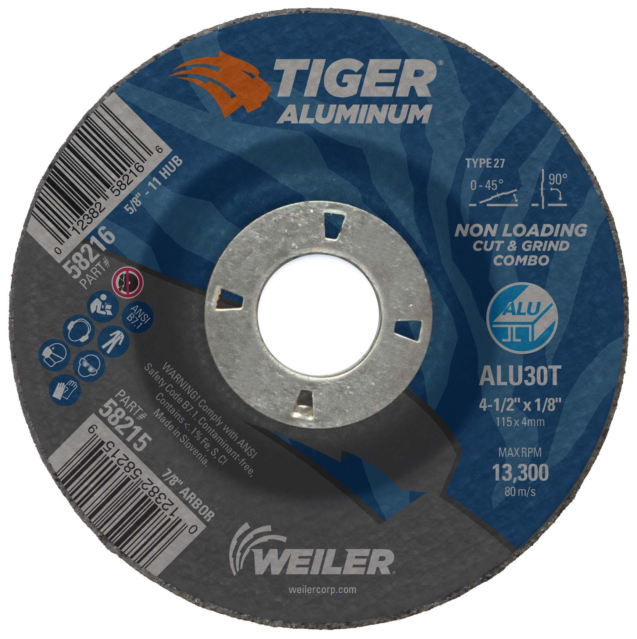 4-1/2X1/8 TGR ALU T27 COMBO ALU30T