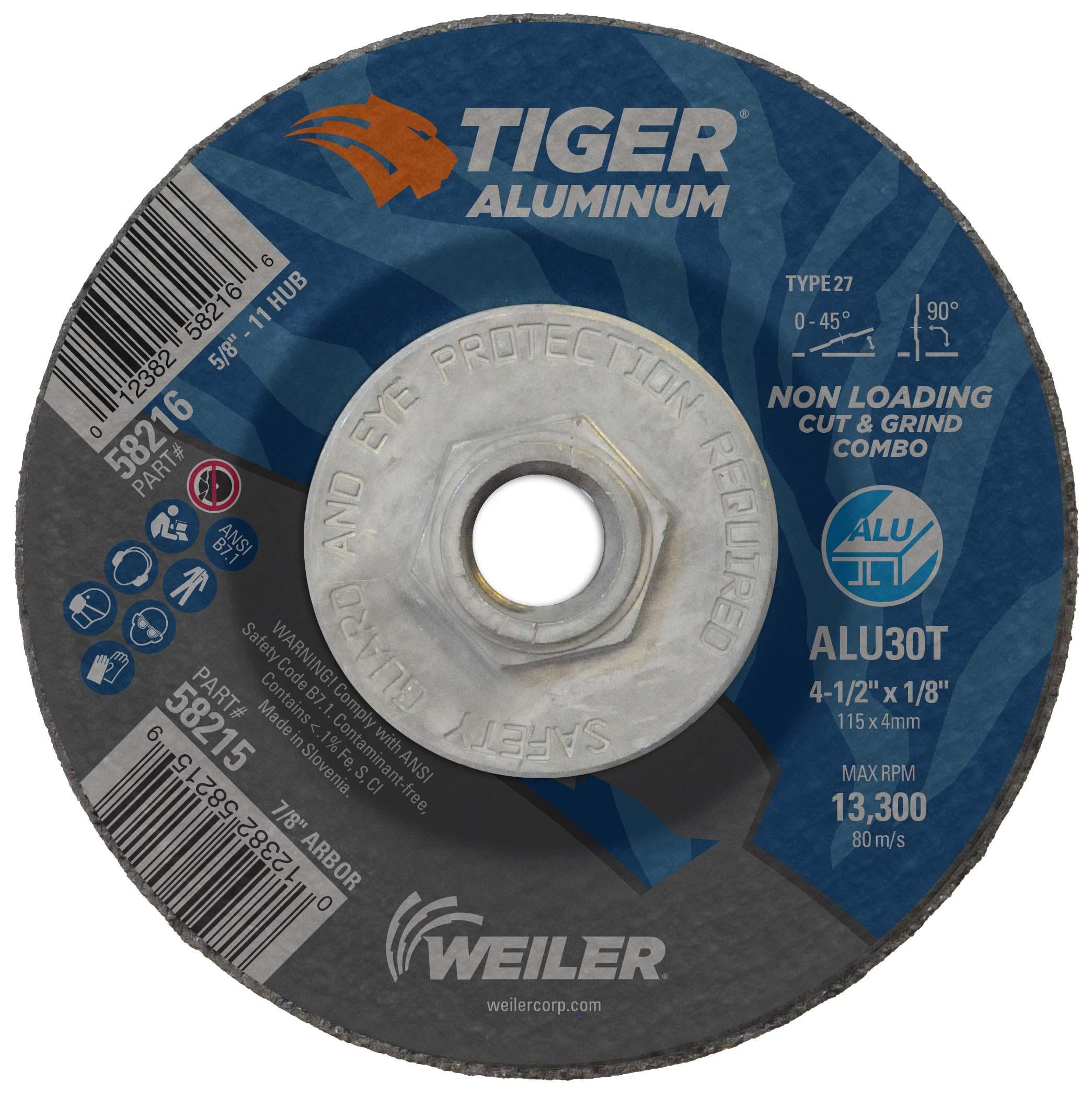 4-1/2X1/8 TGR ALU T27 COMBO ALU30T