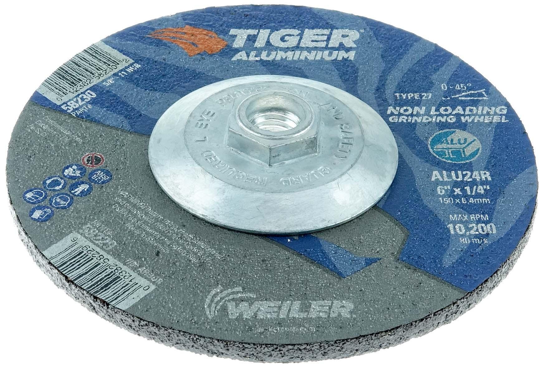 6INX1/4 TGR ALU T27 GRIND ALU24R 5/8-11