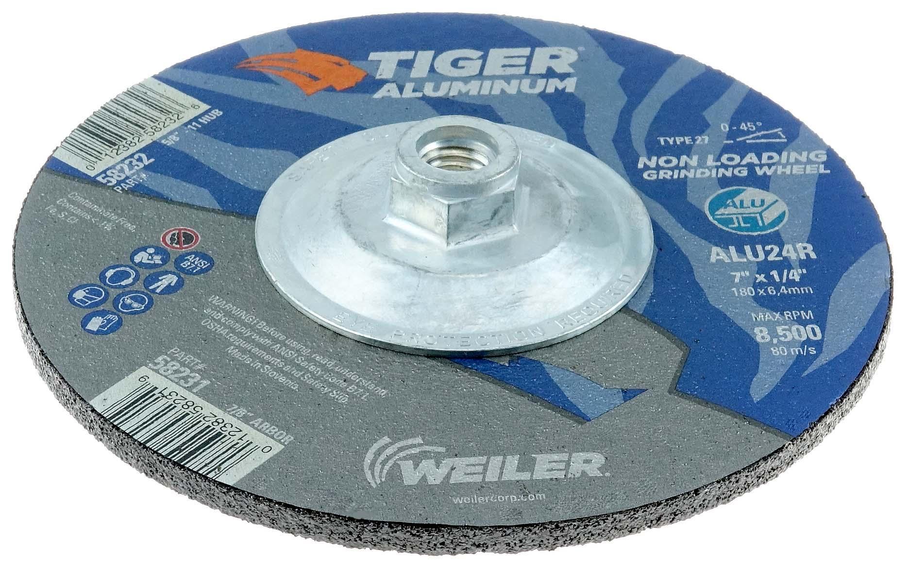 7INX1/4 TGR ALU T27 GRIND ALU24R 5/8-11