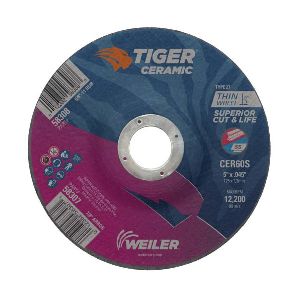 5INX.045 TIGER CER T27 CUT CER60S 7/8 AH