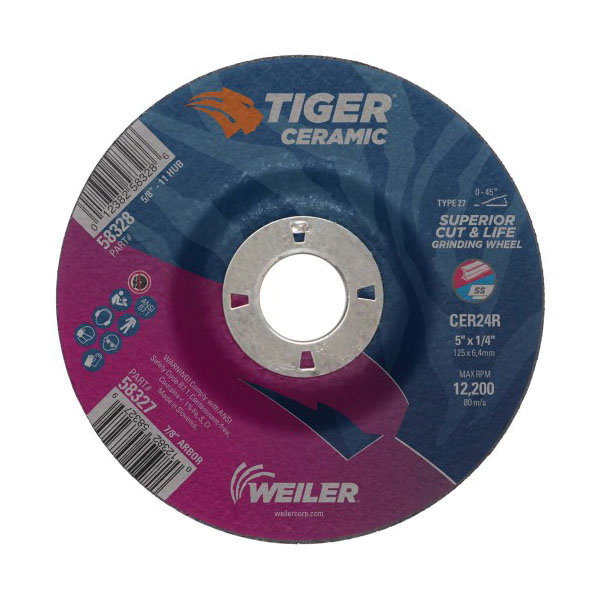 5INX1/4 TGR CER T27 GRIND CER24R 7/8 AH