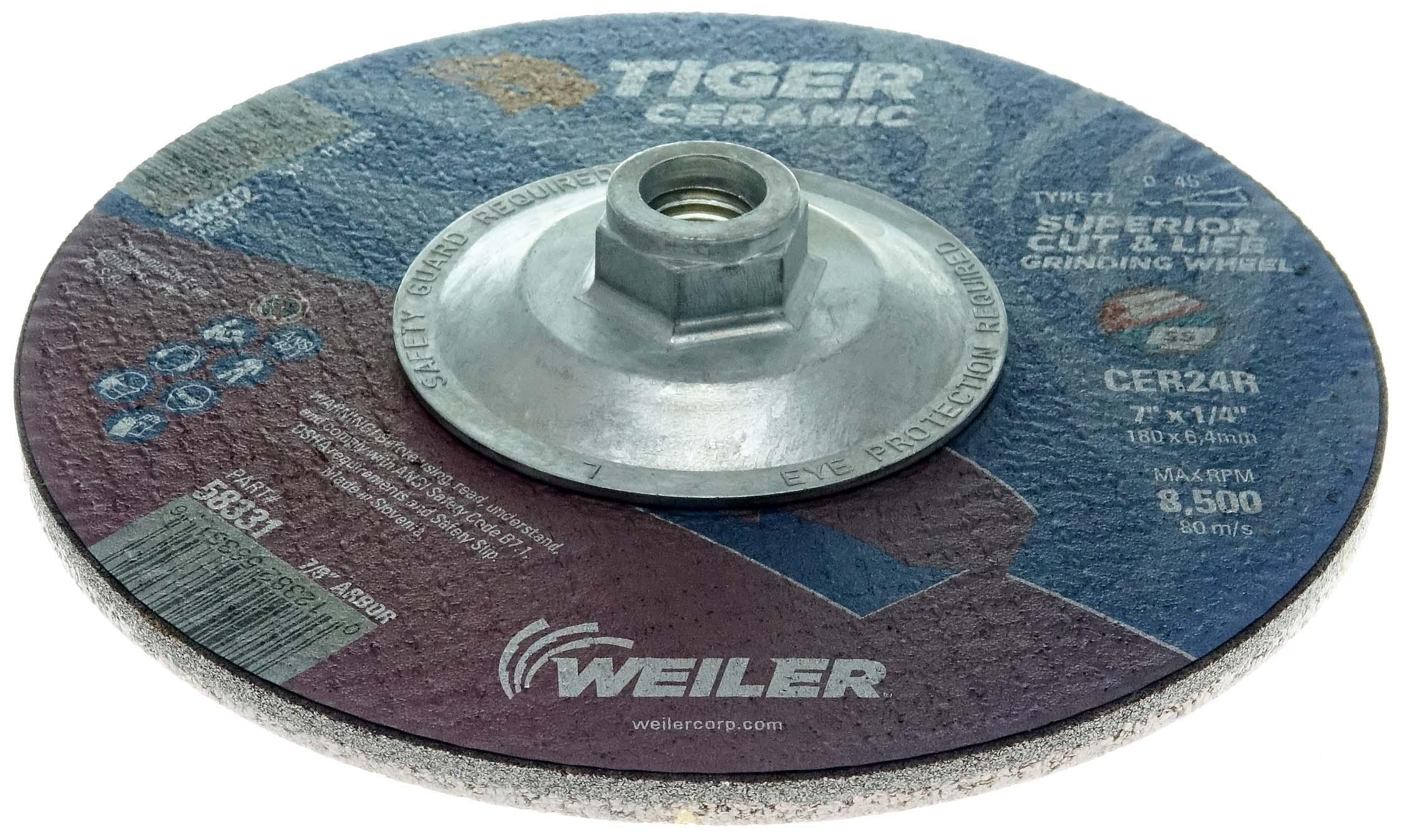 7INX1/4 TGR CER T27 GRIND CER24R 5/8-11