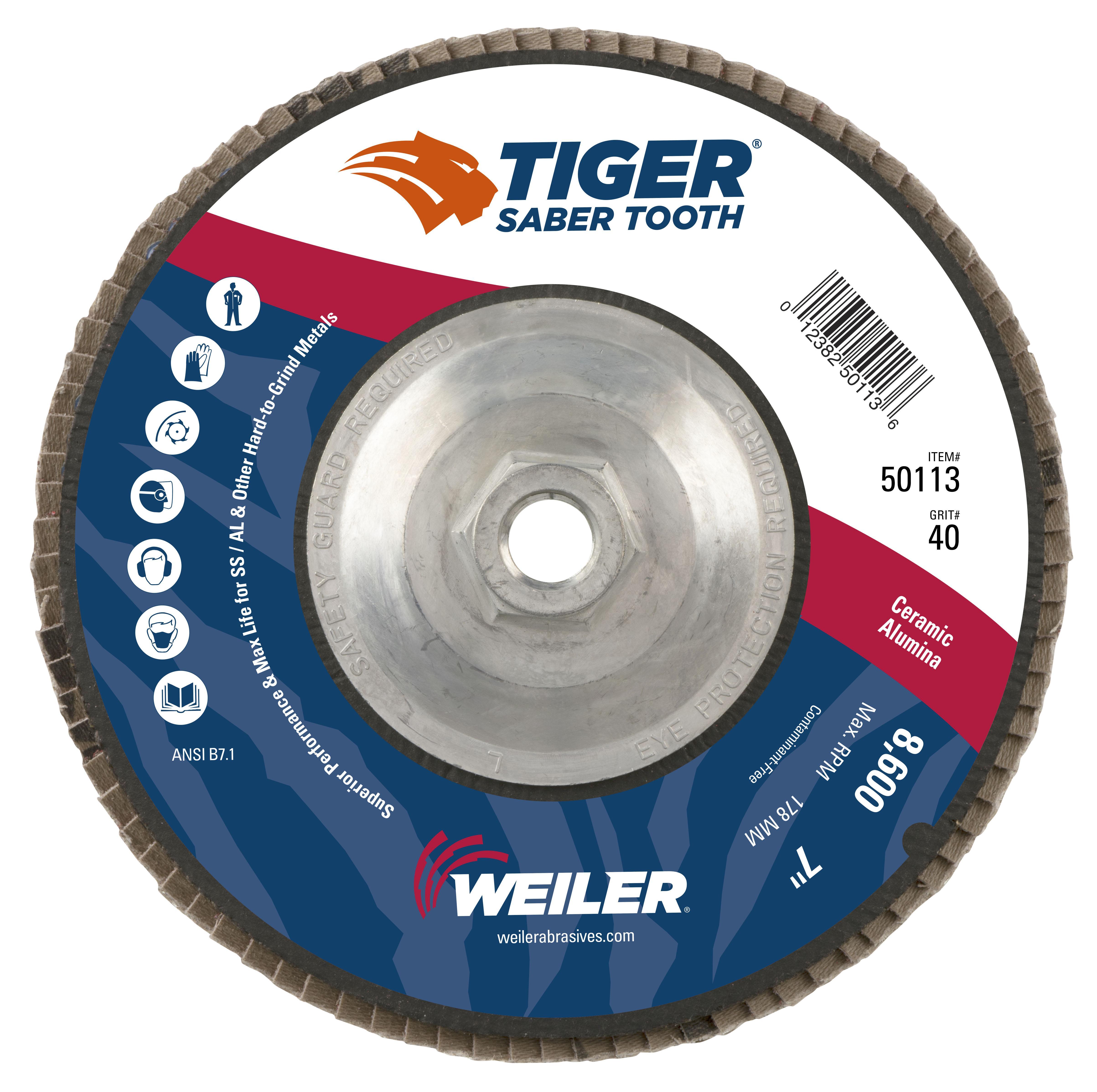 7IN CERAMICDISC 40C 5/8-11NUT