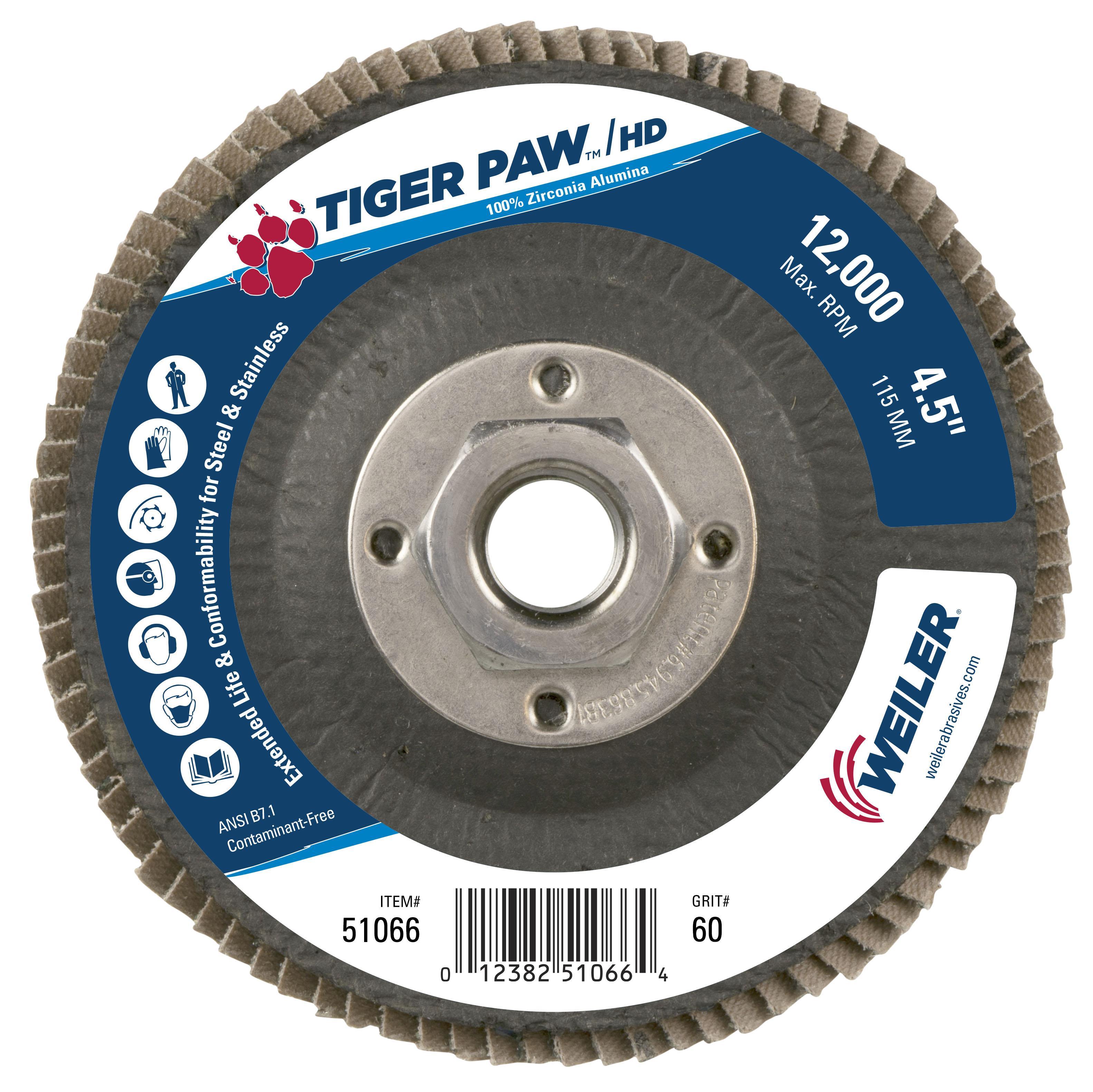 4-1/2IN TGR PAW HD ANG TY29 60Z