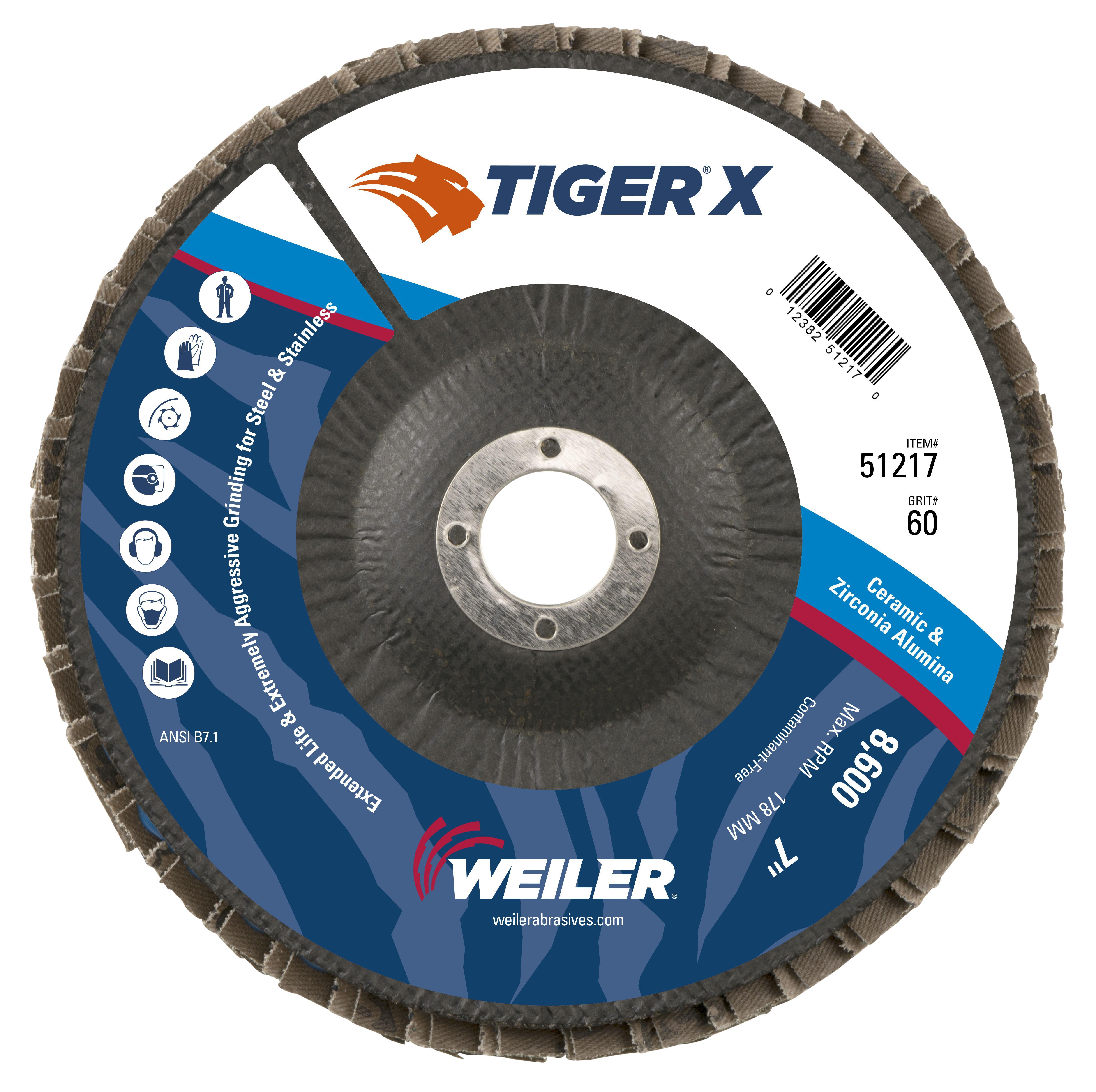 7IN TIGER X ANGLED 60Z 7/8 AH