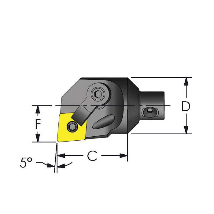 MH32 MCLNR-5 BORING HEAD