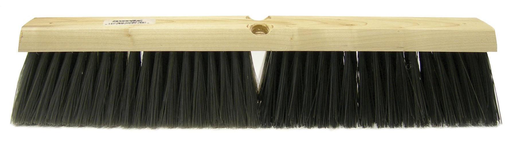 18IN VORTEC SWEEP POLY/BLACK POLY