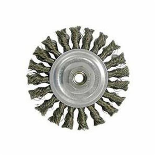 4IN VORTEC KNOT WHEEL .020 STL 5/8-11