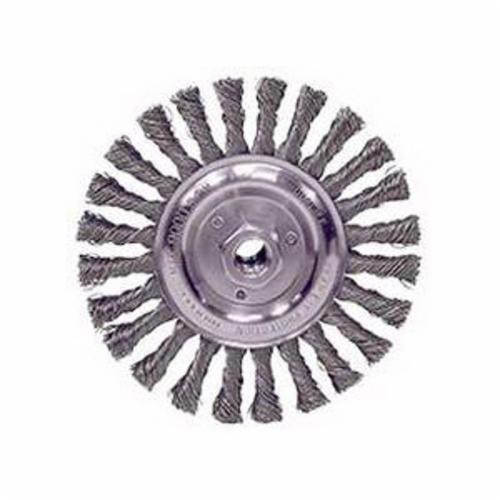 6IN .025 STD TWIST KNOT WIRE WHEEL