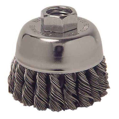 2-3/4IN VORTEC KNOT CUP .020 SS 5/8-11