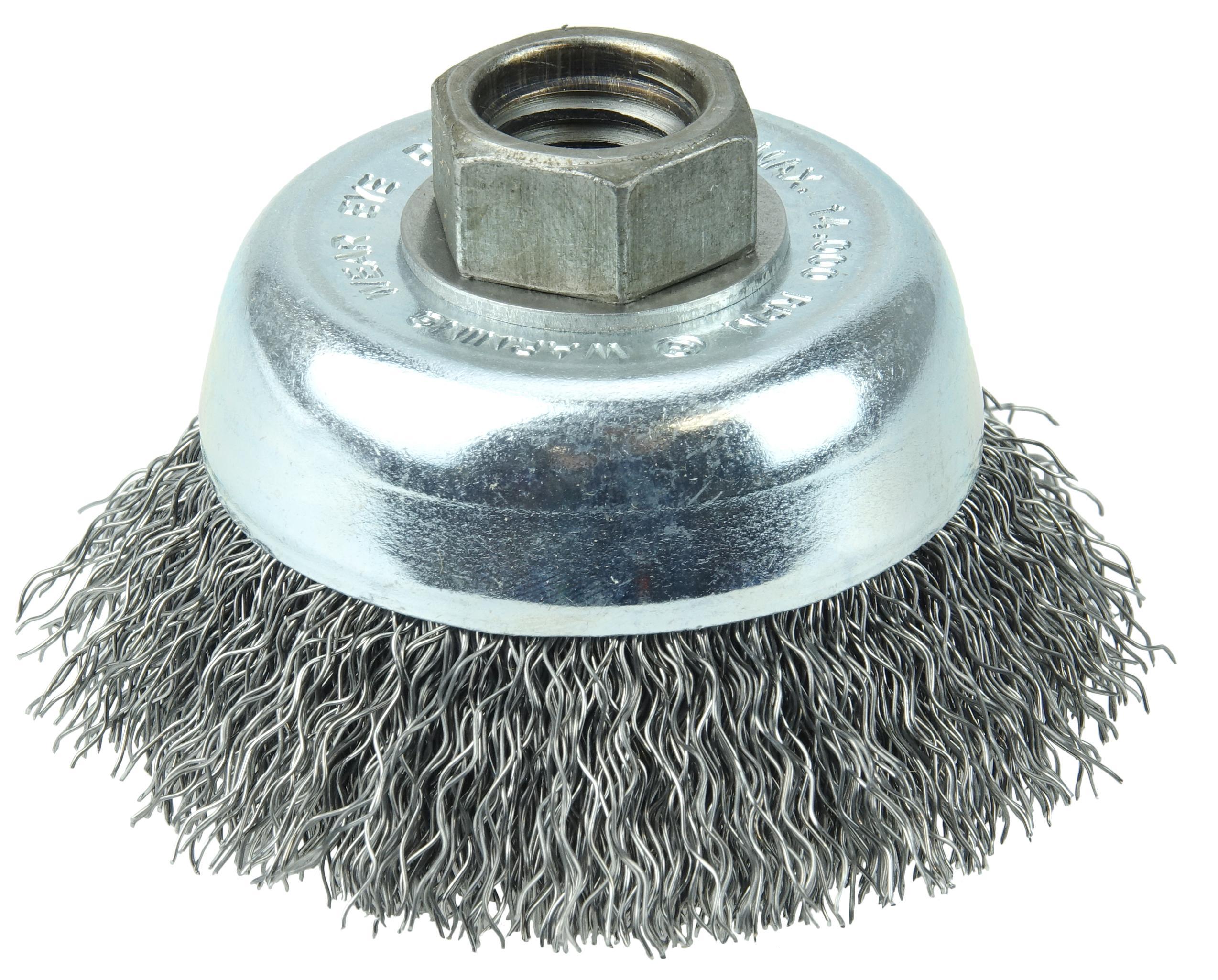 3IN WOLV CRIMP CUP .014 STL 5/8-11 NUT