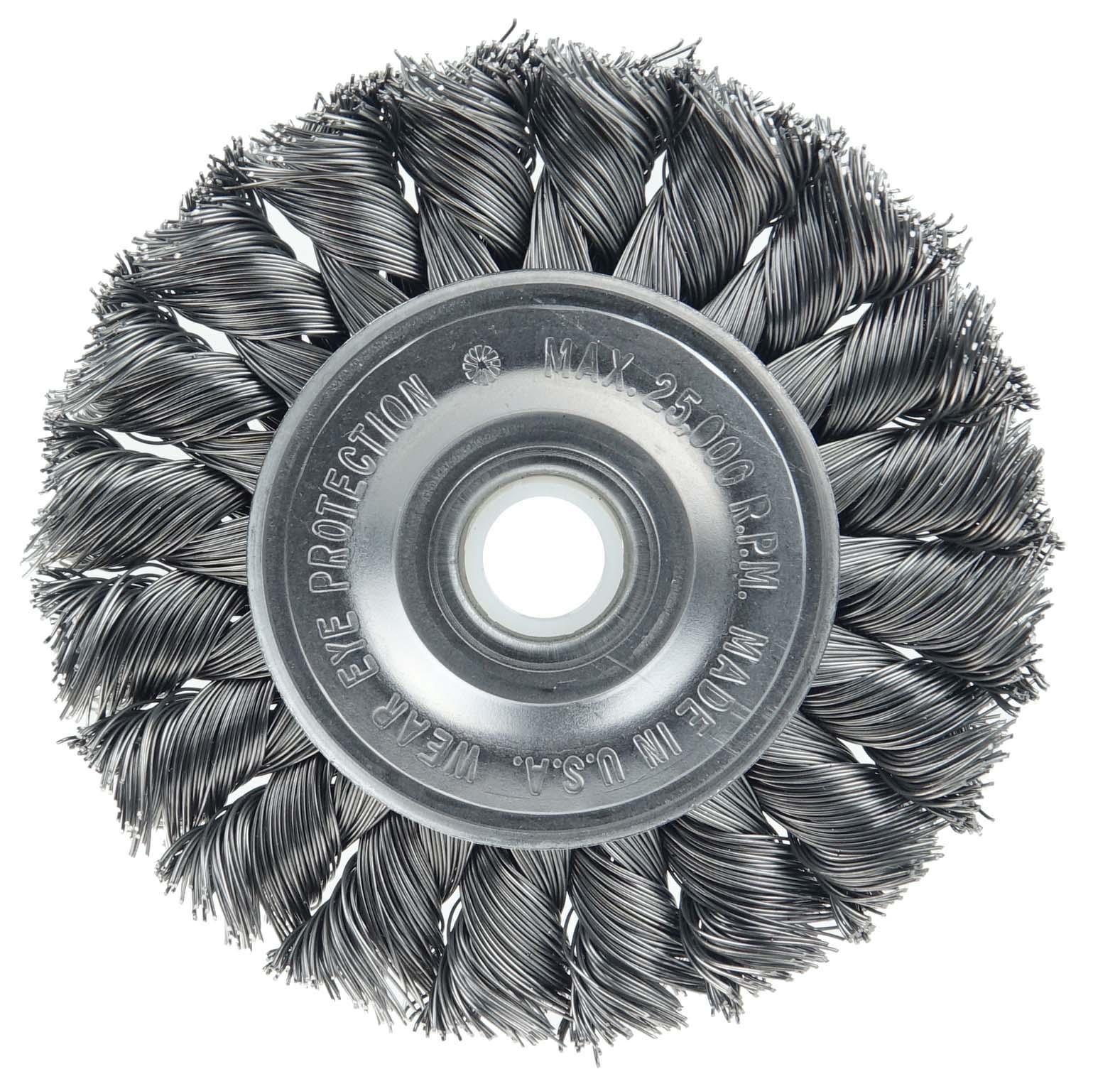 3IN WOLV KNOT WHEEL .014 STL
