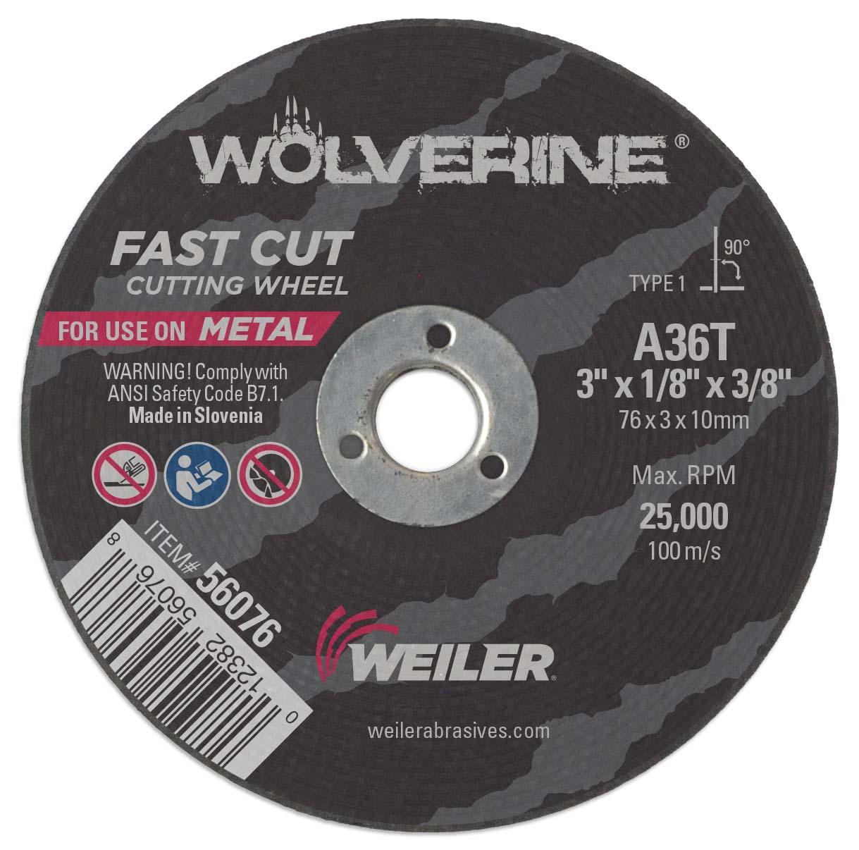 3X1/8 WOLVERINE CUT-OFF A36T 3/8 AH