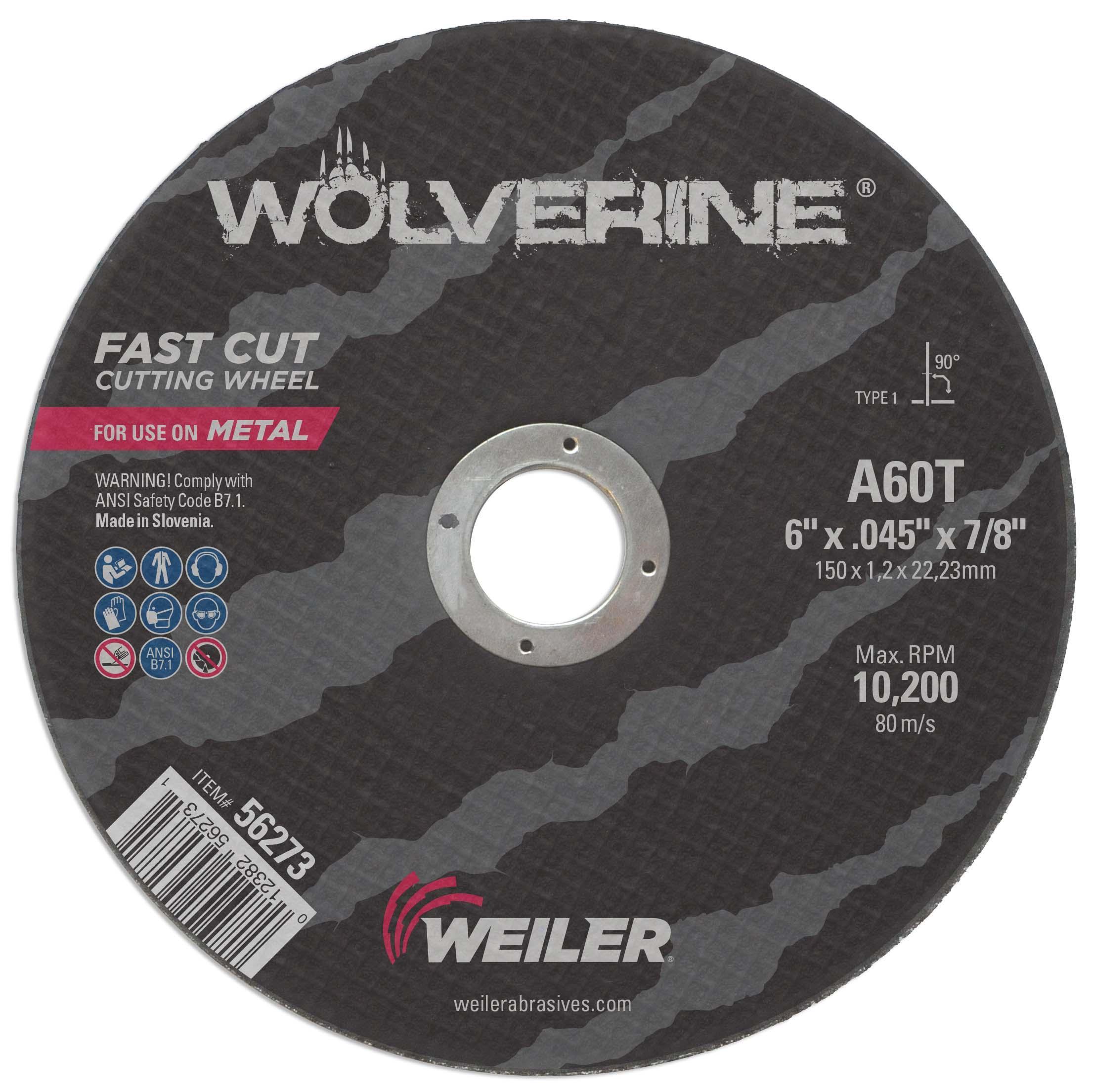 6INX.045 WOLVERINE CUT-OFF A60T 7/8 AH