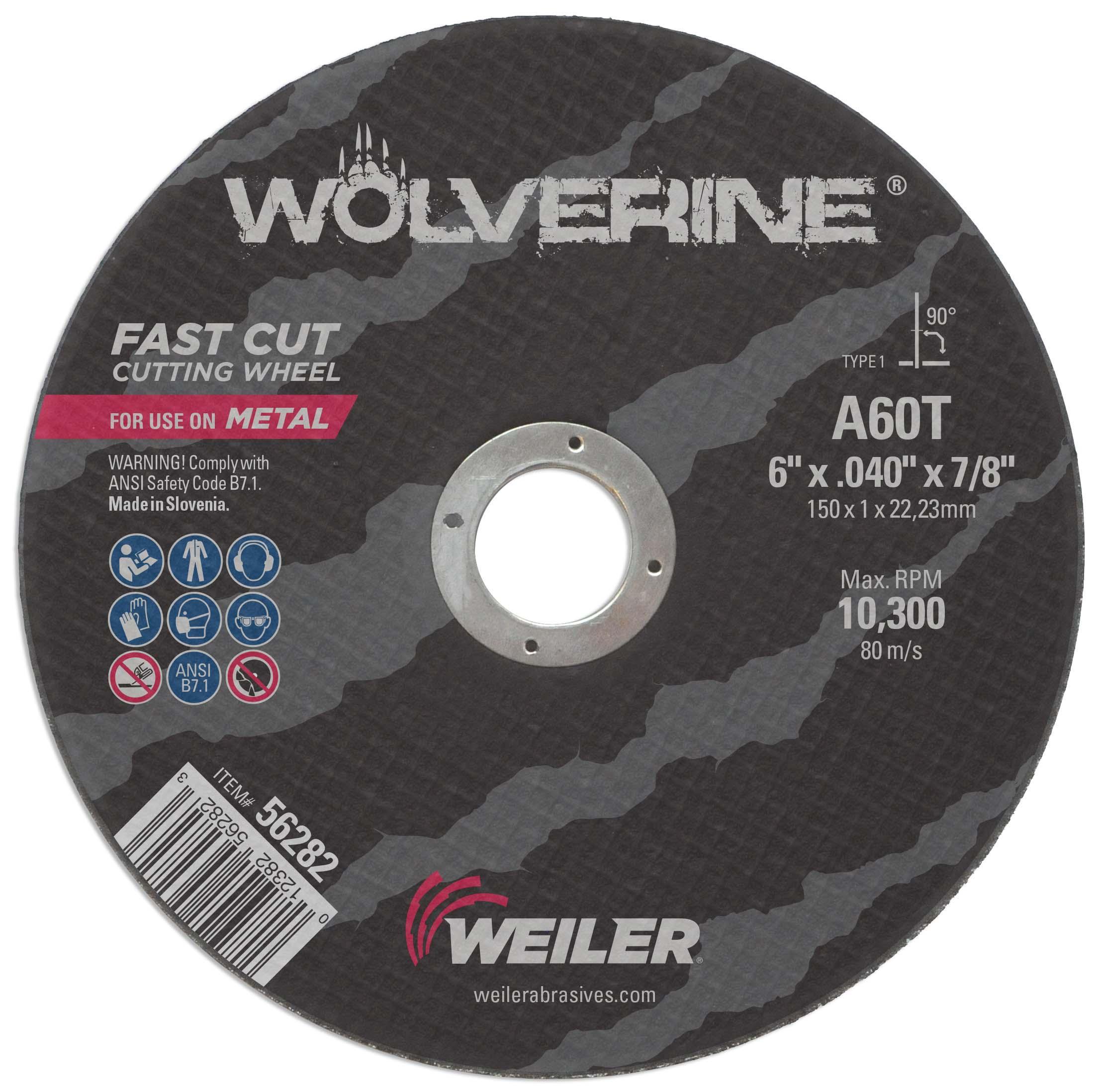 6INX.040 WOLVERINE CUT-OFF A60T 7/8 AH