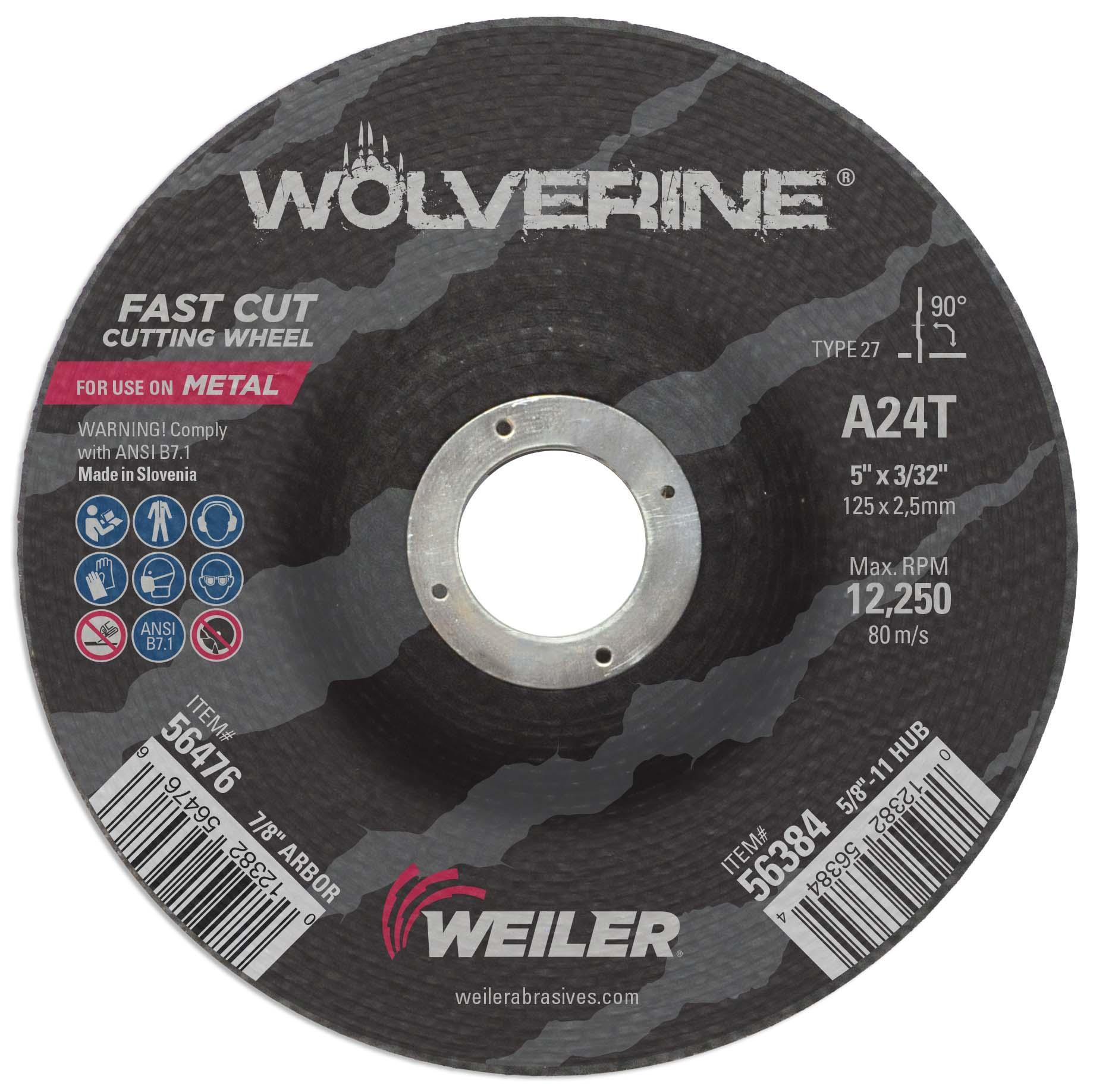 5INX3/32 WOLVERINE T27 CUT A24T 7/8 AH