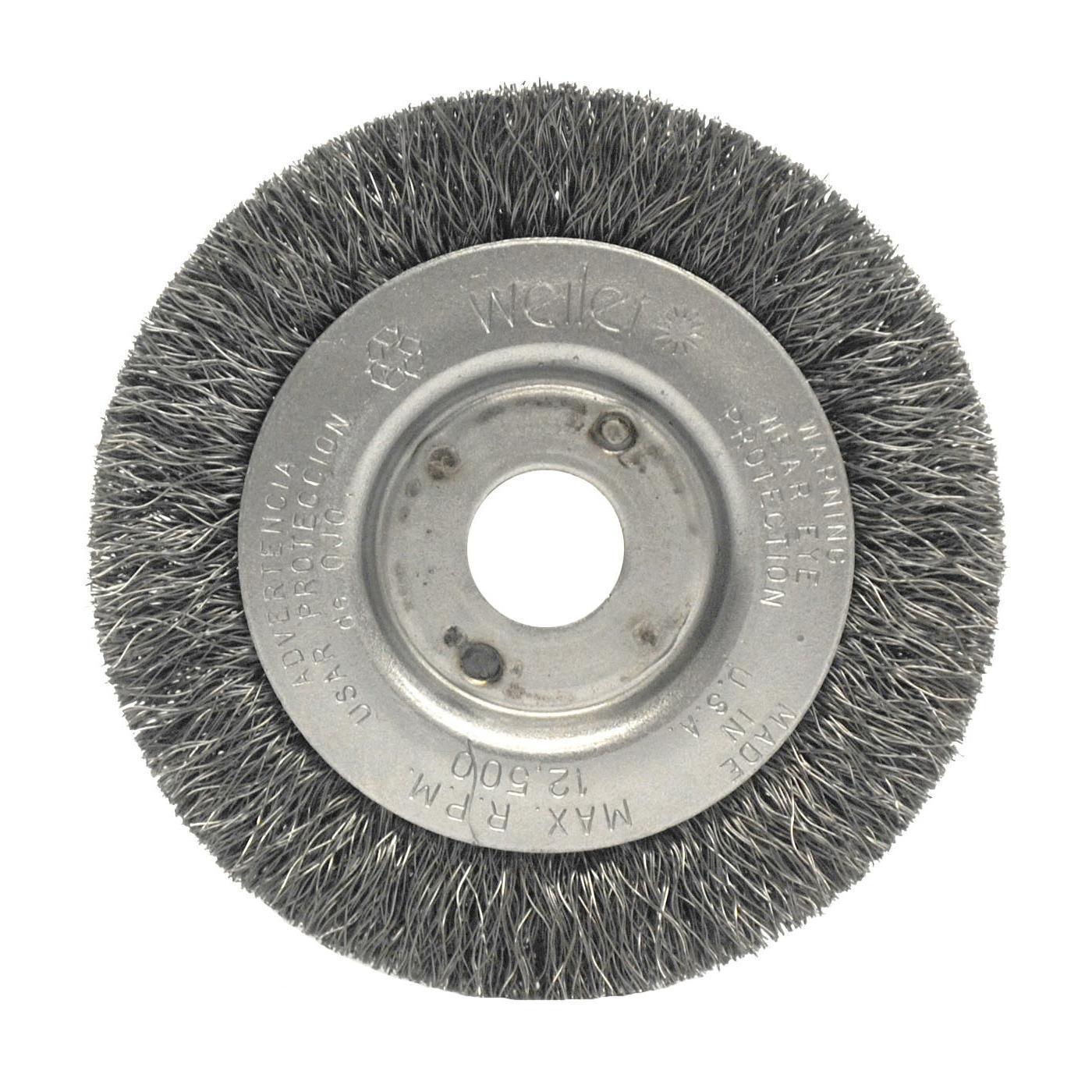 3IN .006 STL FILL CRIMP WIRE WHEEL