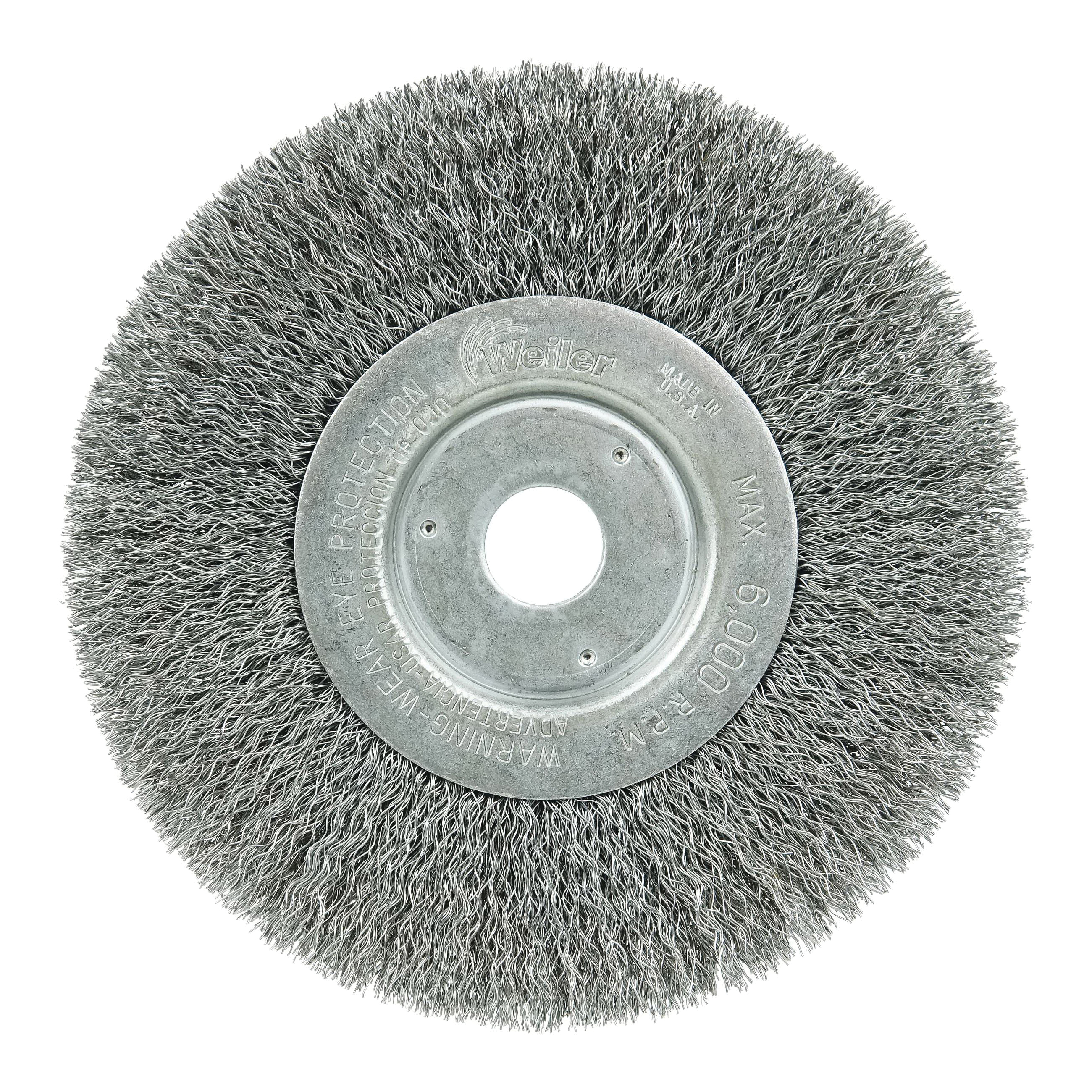 6IN NF CRIMP WHEEL .0118 STL 3/4