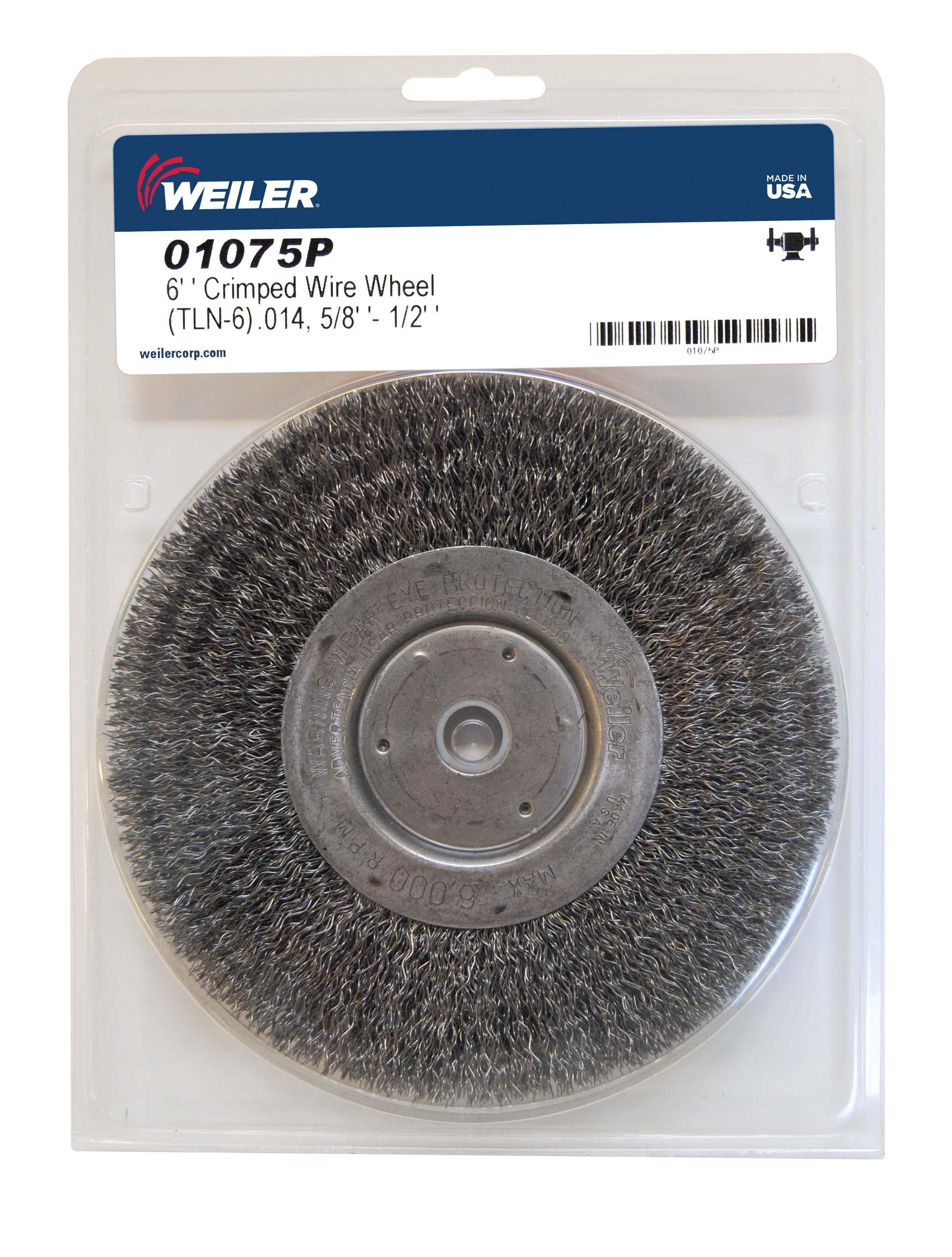 6IN NF CRIMP WHEEL .014 STL