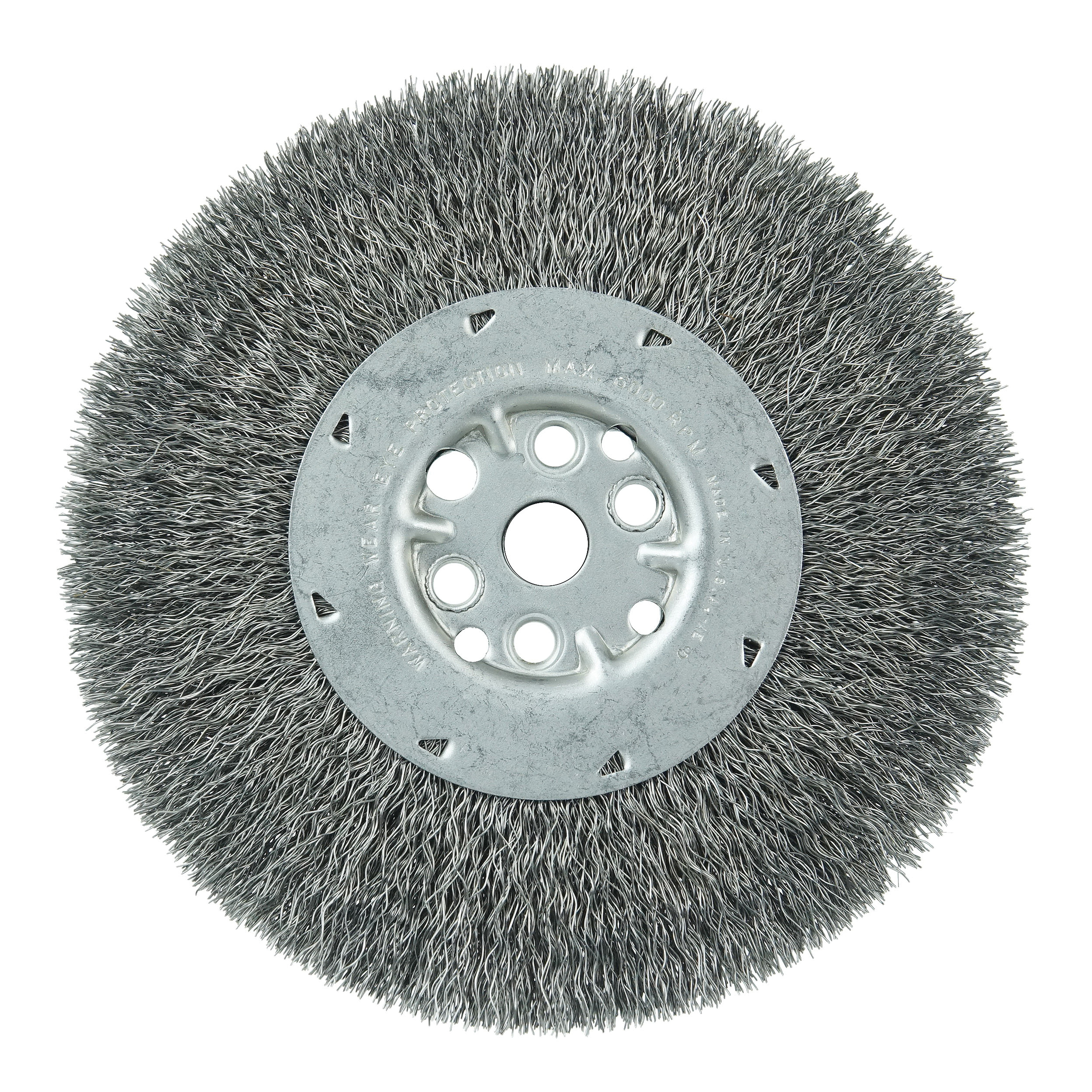 7IN MAX DENSITY WHEEL .014 STL 5/8 AH